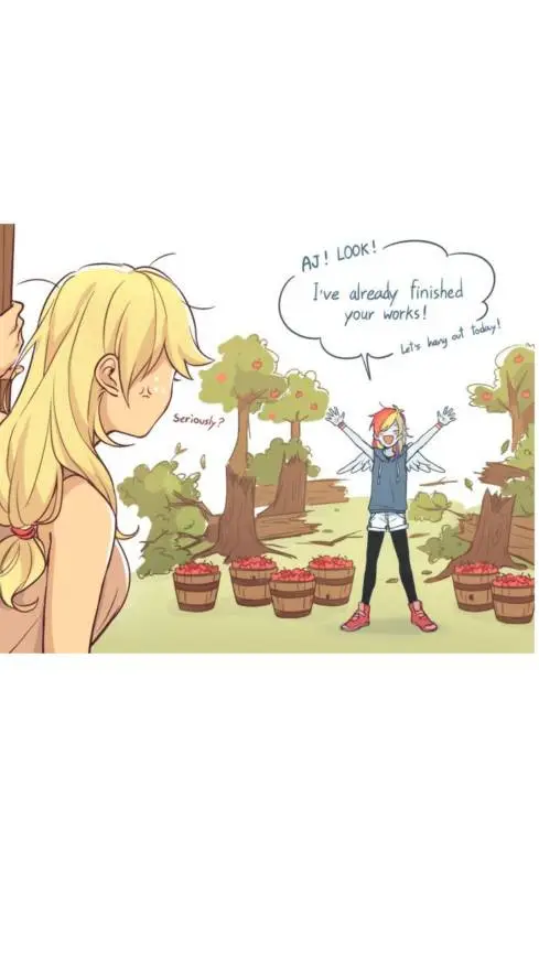 ai character: AppleJack background