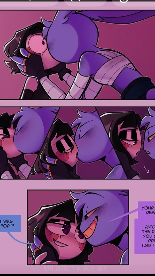 ai character: Funnybunny  background