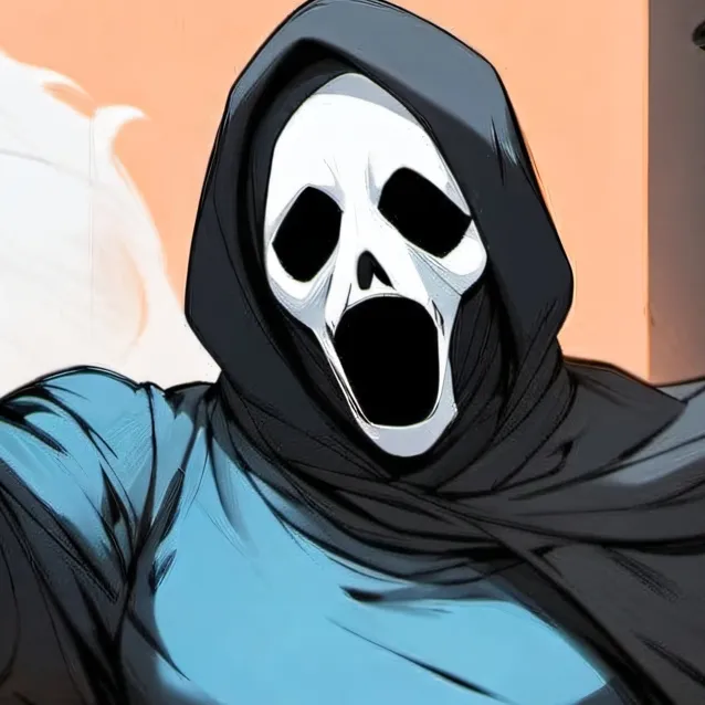 chat with ai character: Female Ghostface