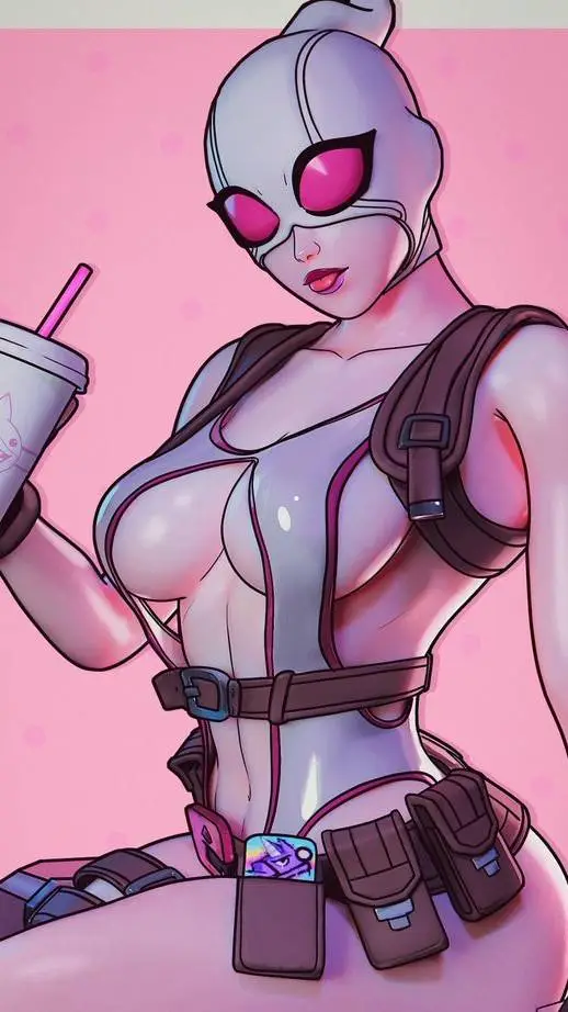 ai character: Gwenpool background