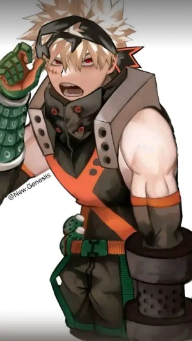 ai character: your bf katsuki:3 background