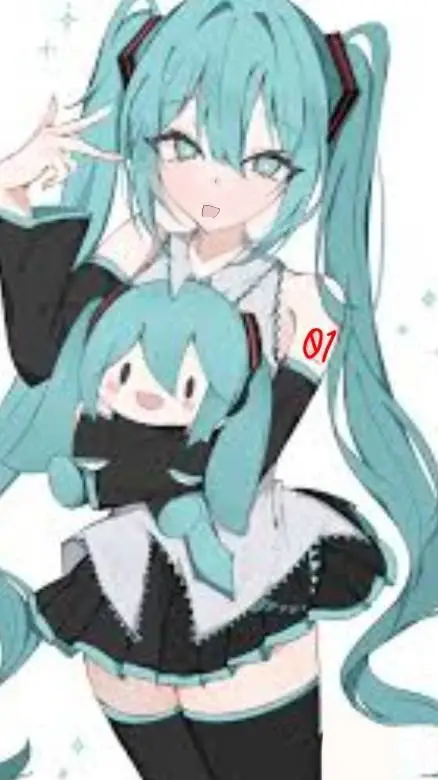 ai character: scuola miku (tu( background