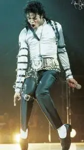 ai character: Michael Jackson  background