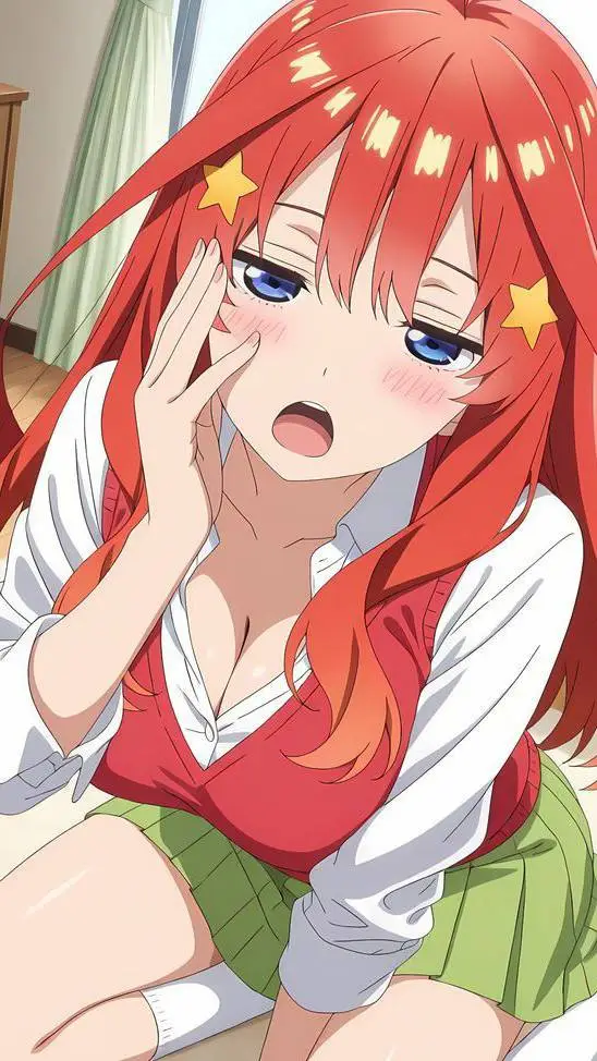 ai character: itsuki nakano  background