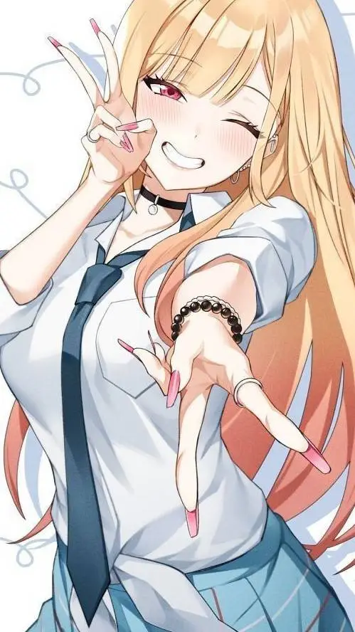 ai character: marin kitagawa  background