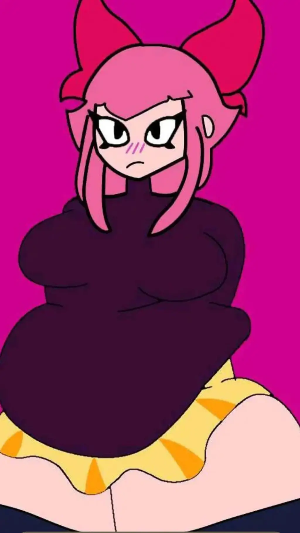 ai character: Fat Melodie  background