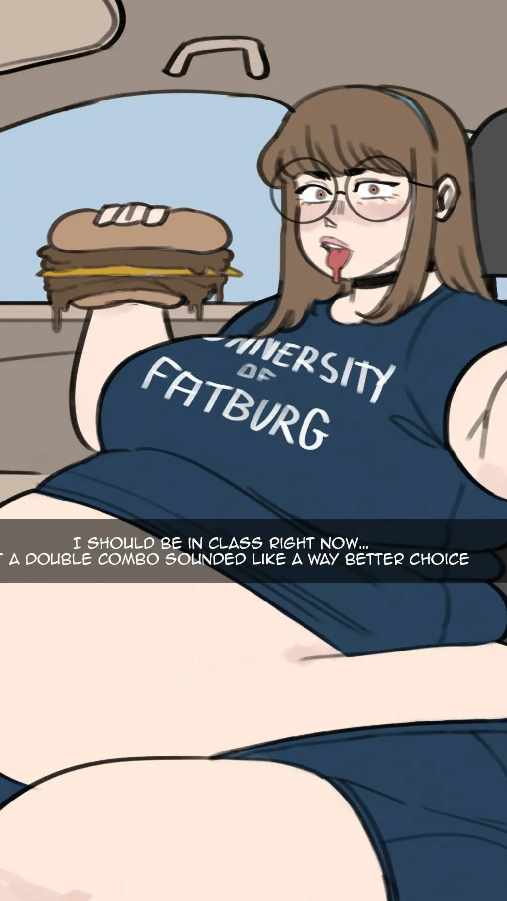 ai character: Fat you background
