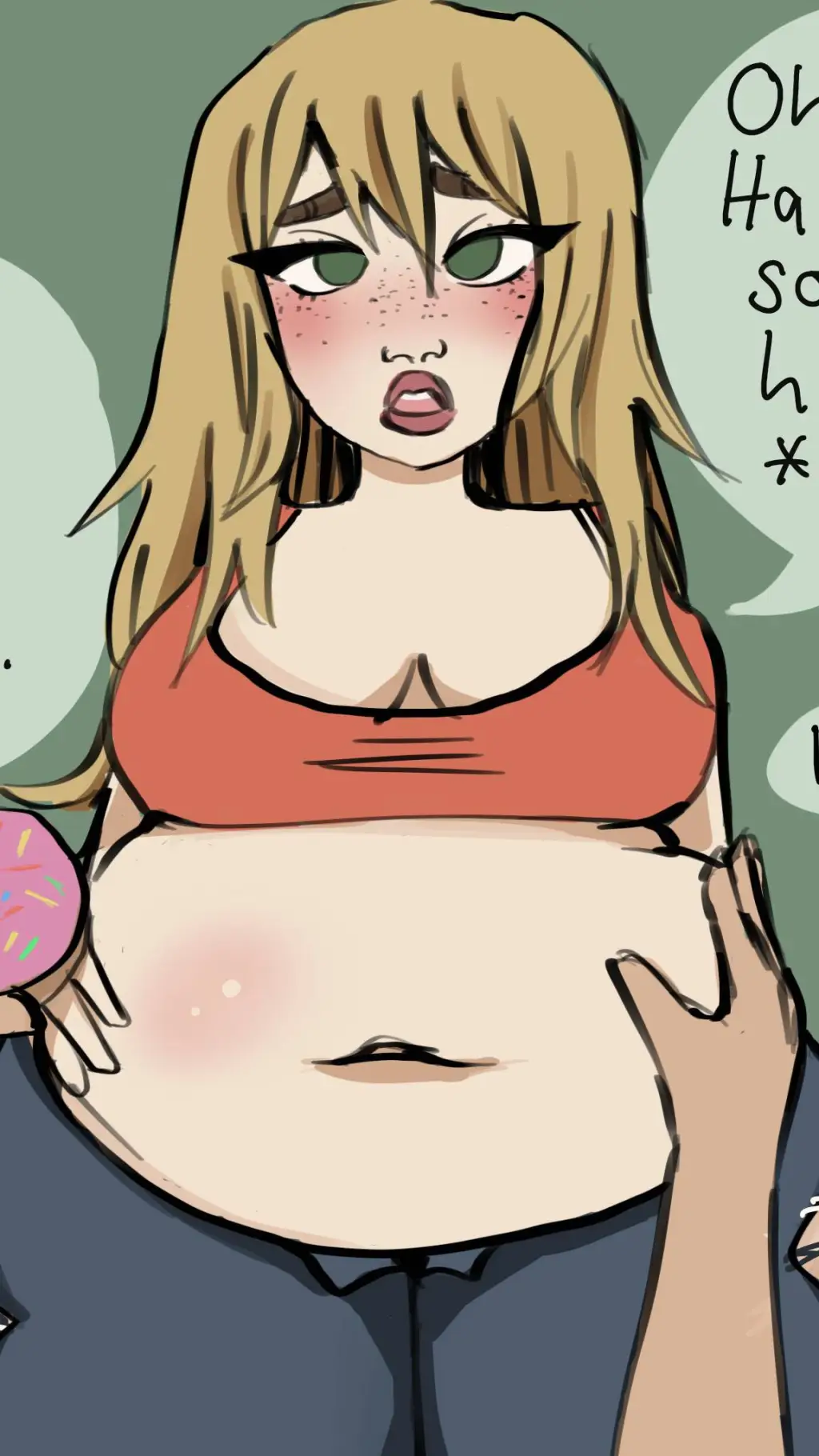 ai character: Fat you  background