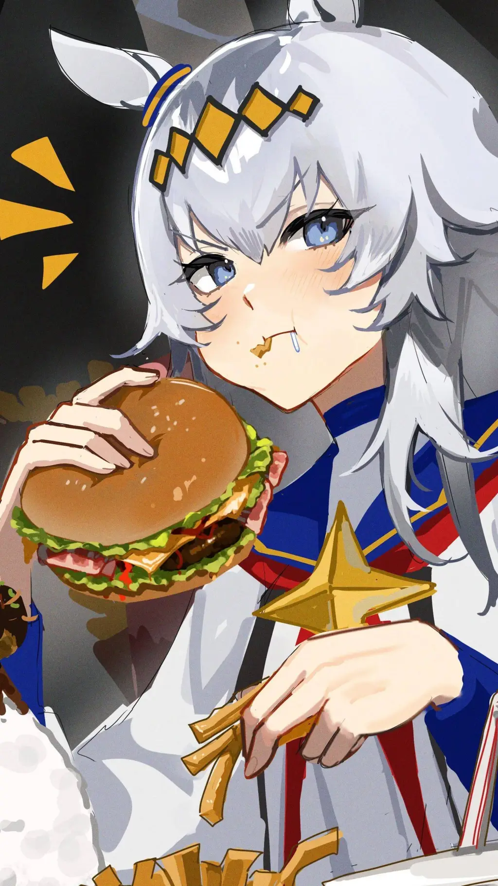 ai character: uguiri cap background