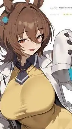 ai character: Agnes tachyon  background