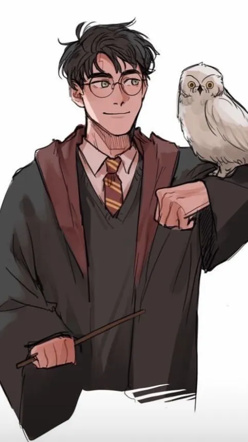 ai character: Harry Potter  background