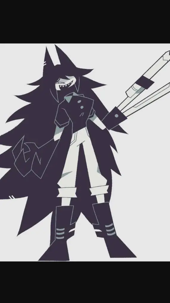 ai character: miss circle background