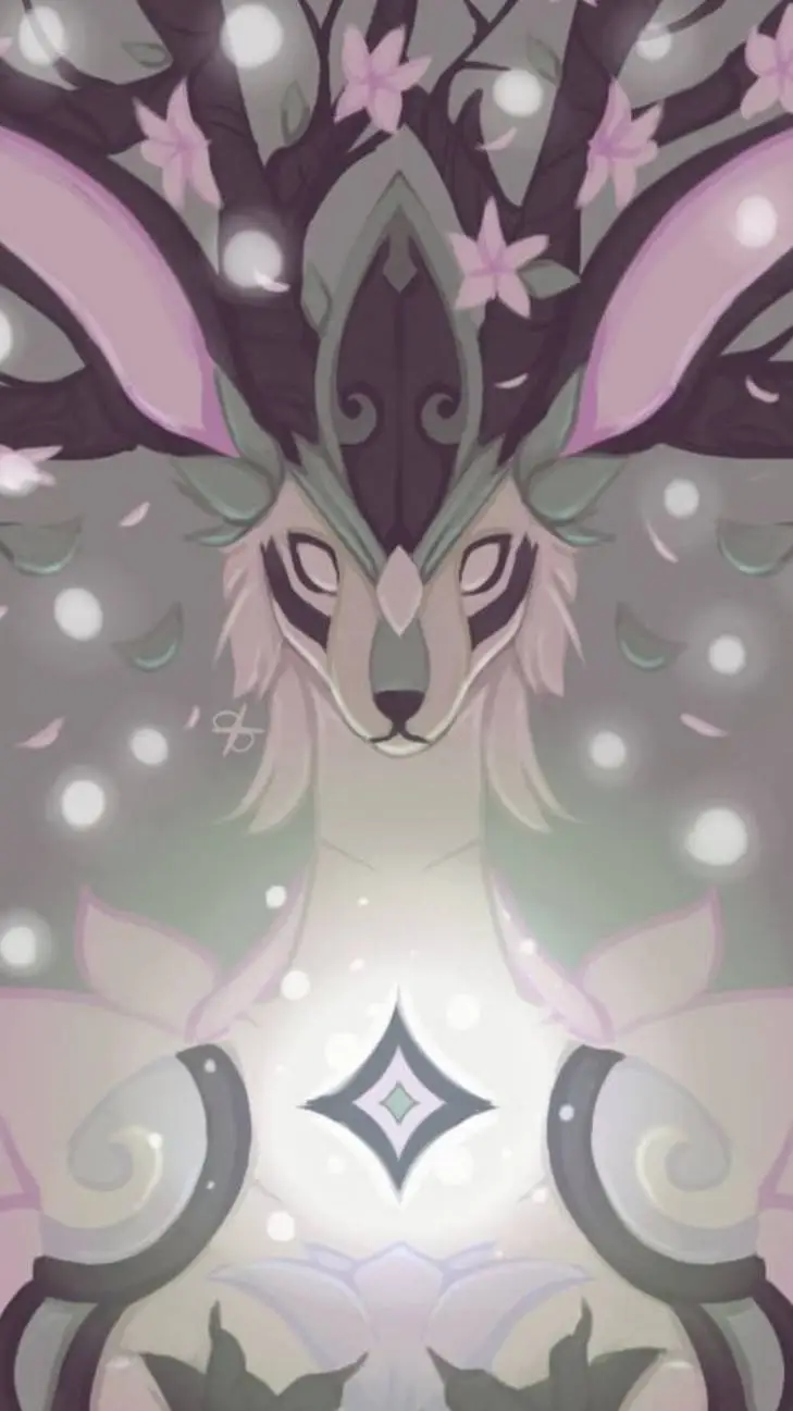 ai character: Verdant warden  background