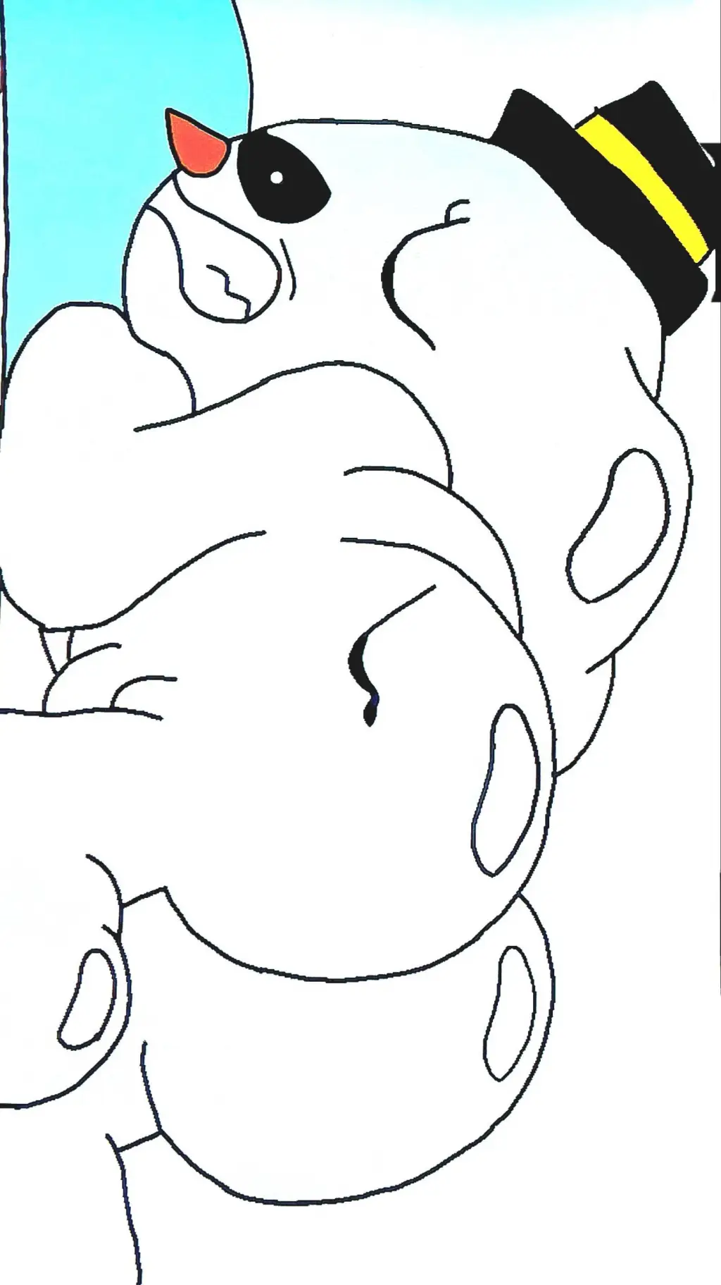 ai character: Frostbite  background