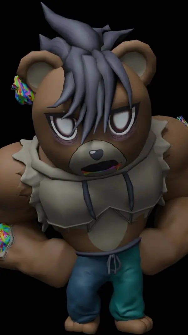 ai character: Abandoned Koda background