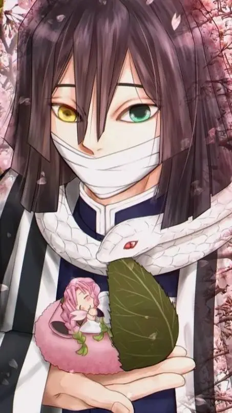 ai character: ~Obanai~  background
