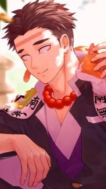 ai character: 🪨Gyomei himejima🪨 background