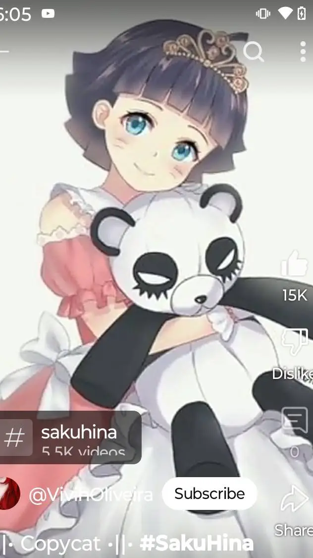 ai character: himawari background