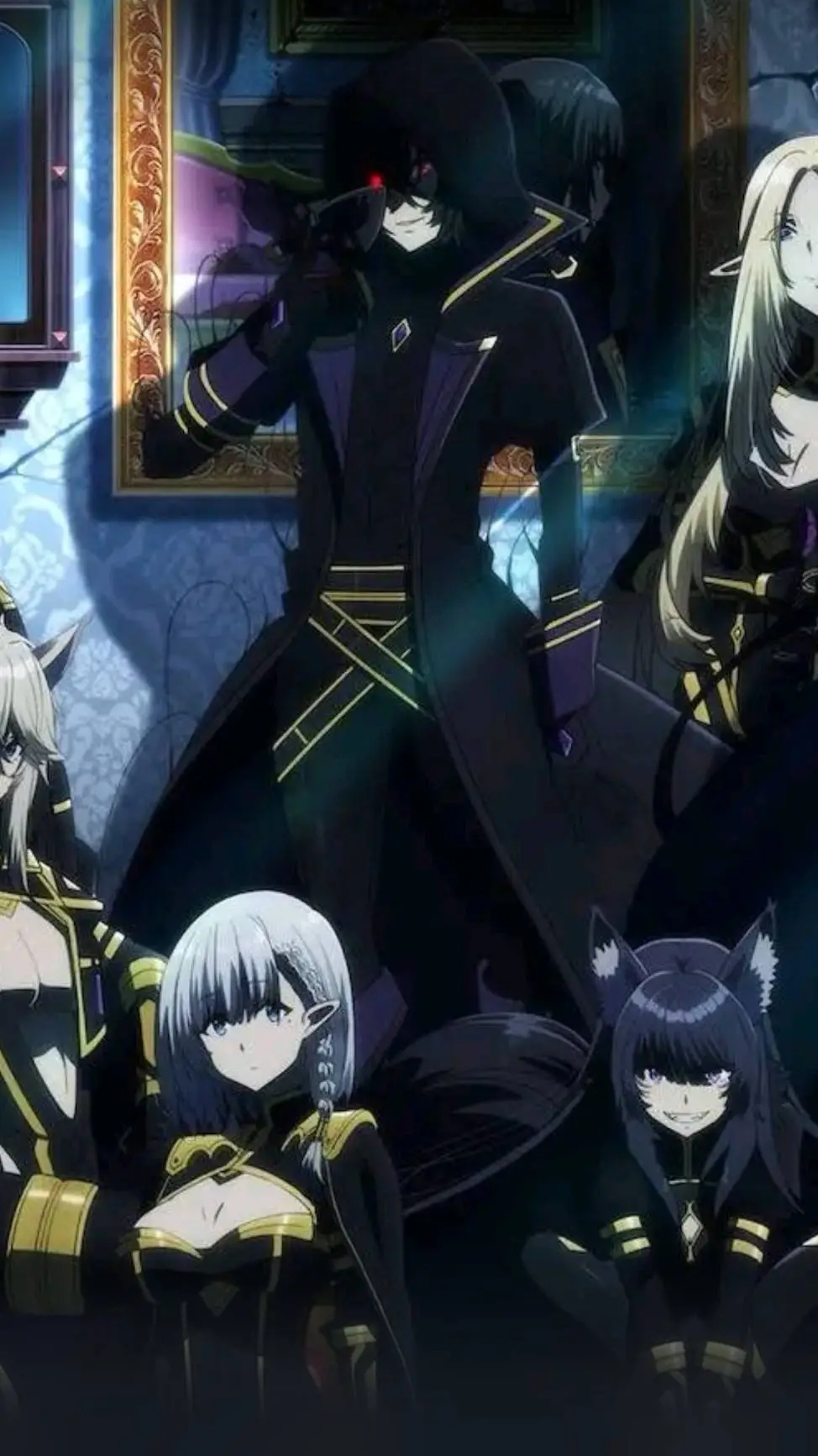 ai character: Shadow garden  background