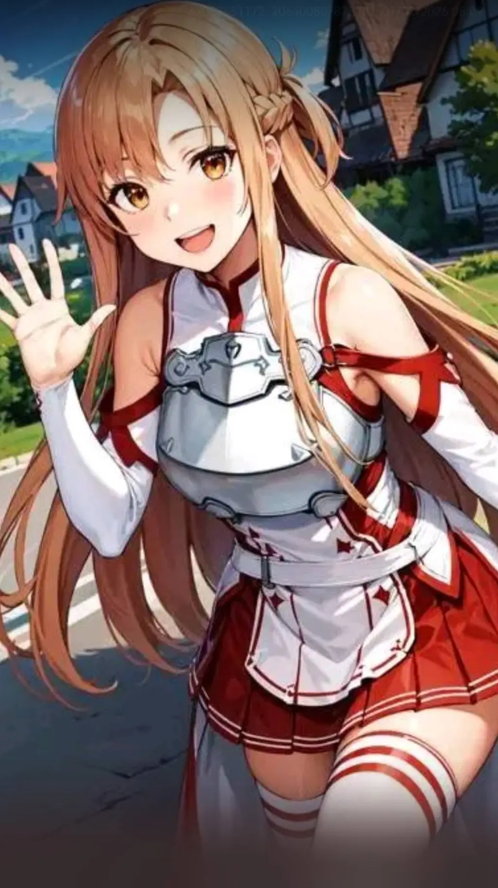 ai character: Asuna  background