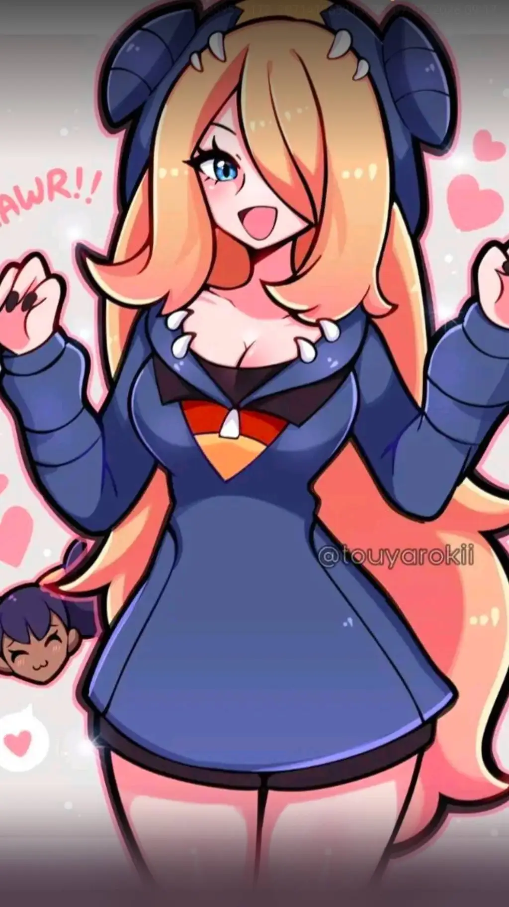 ai character: Cynthia background