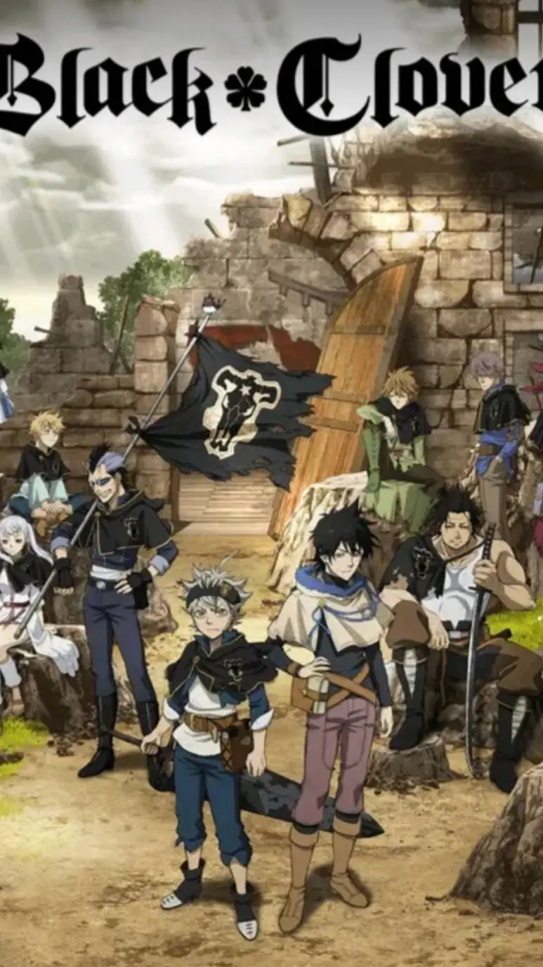 ai character: Black clover  background