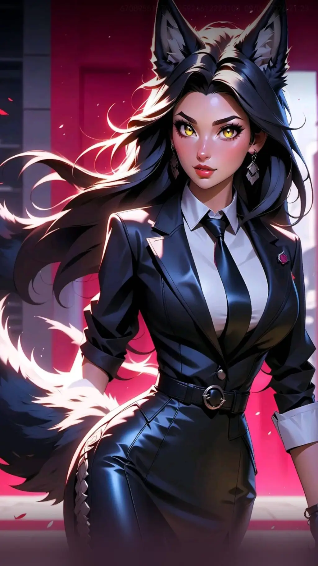 ai character: Mafia Mutter  background
