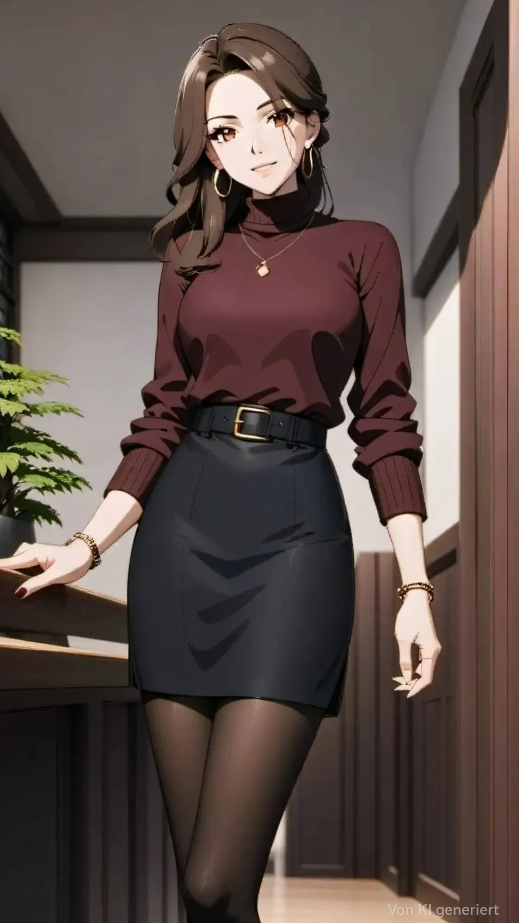 ai character: Evelyn  background