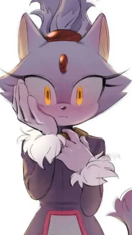 ai character: Blaze The Cat background