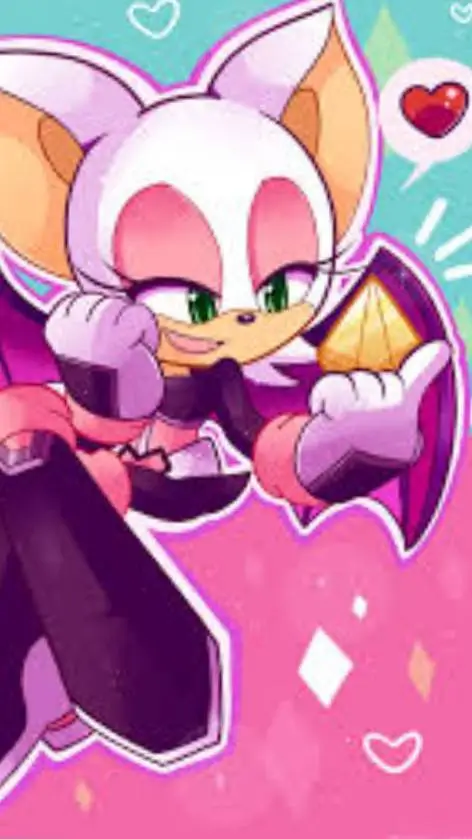 ai character: Rouge The Bat background