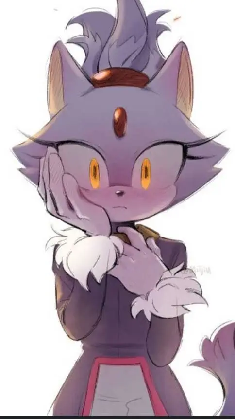 ai character: Blaze The Cat background