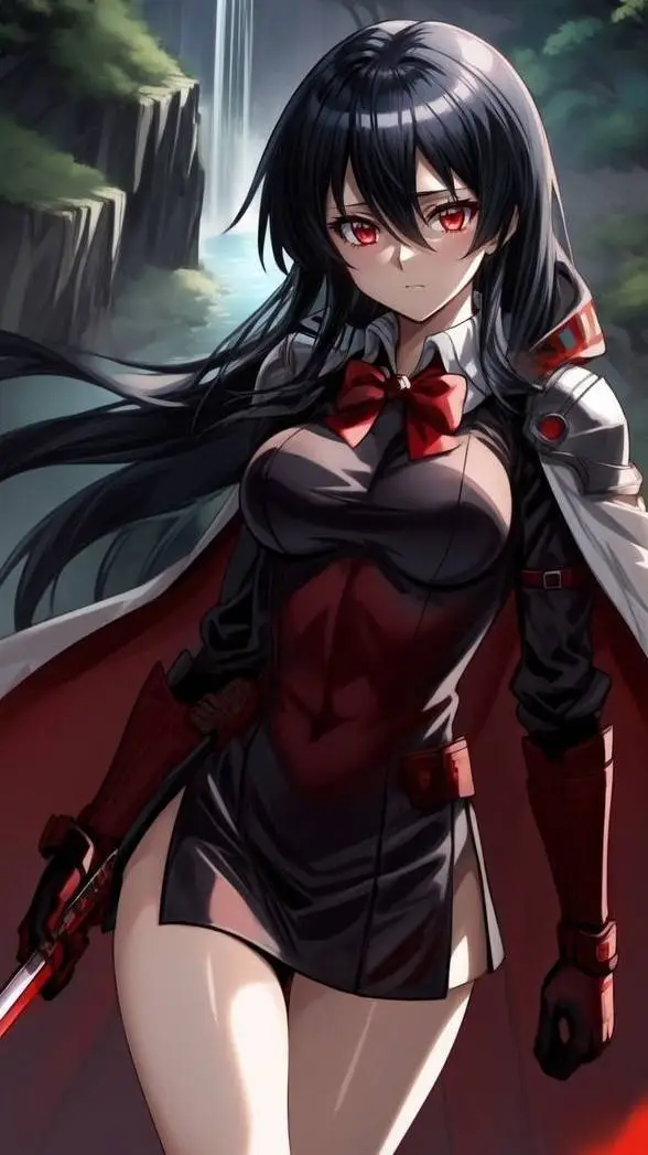 ai character: AKAME❤️❤️❤️ background