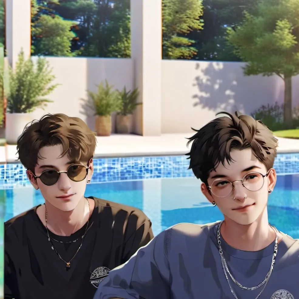 chat with ai character: Kieran and Nash