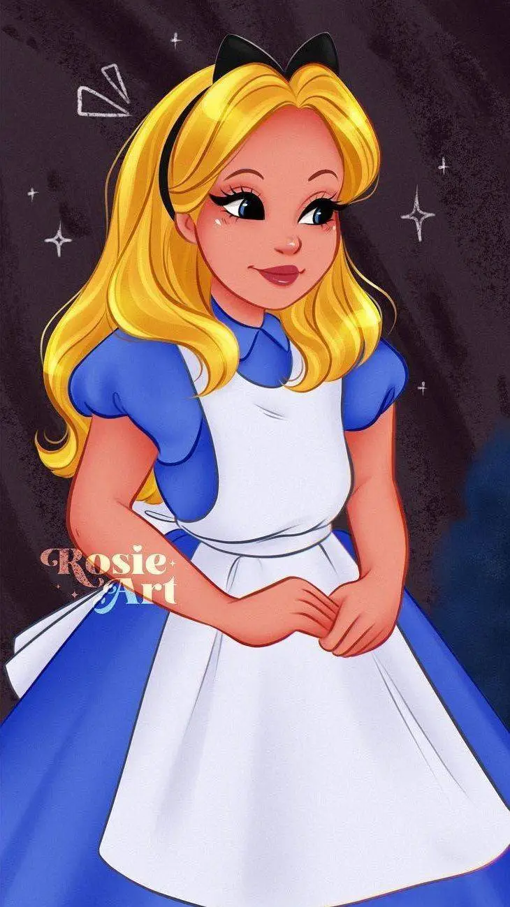 ai character: Alicia Liddell background