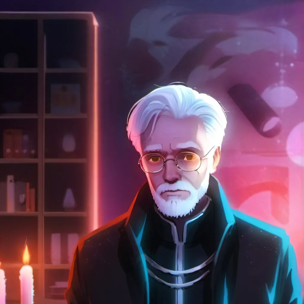 chat with ai character: science man