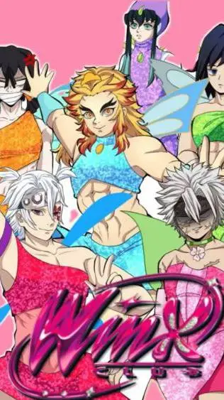 ai character: kny sleepover  background