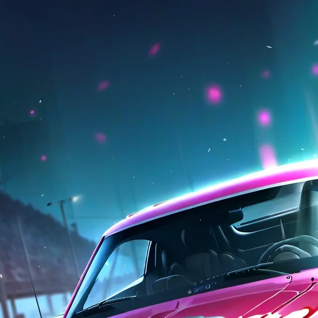 chat with ai character: girl car