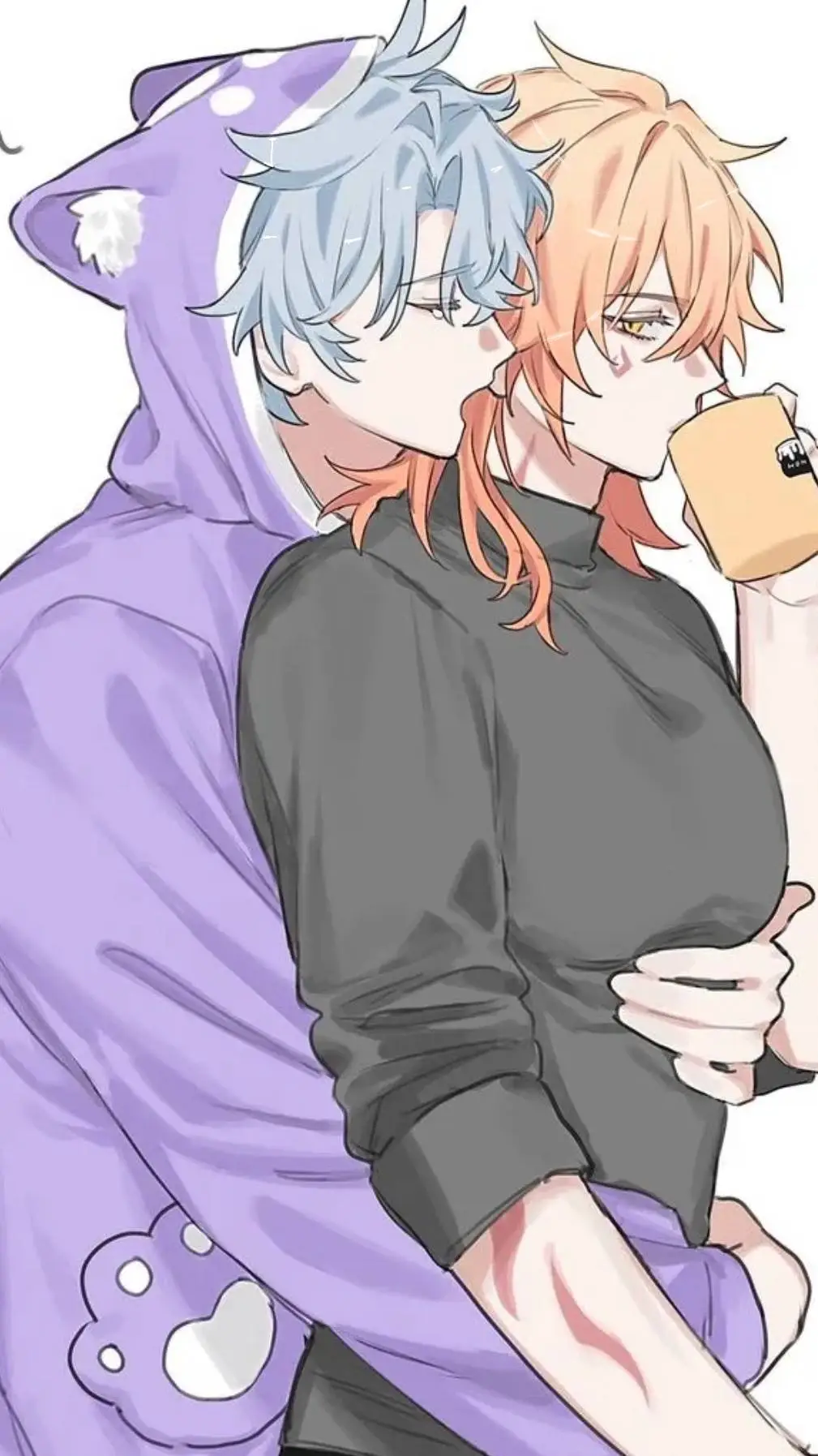 ai character: demon x canden  background