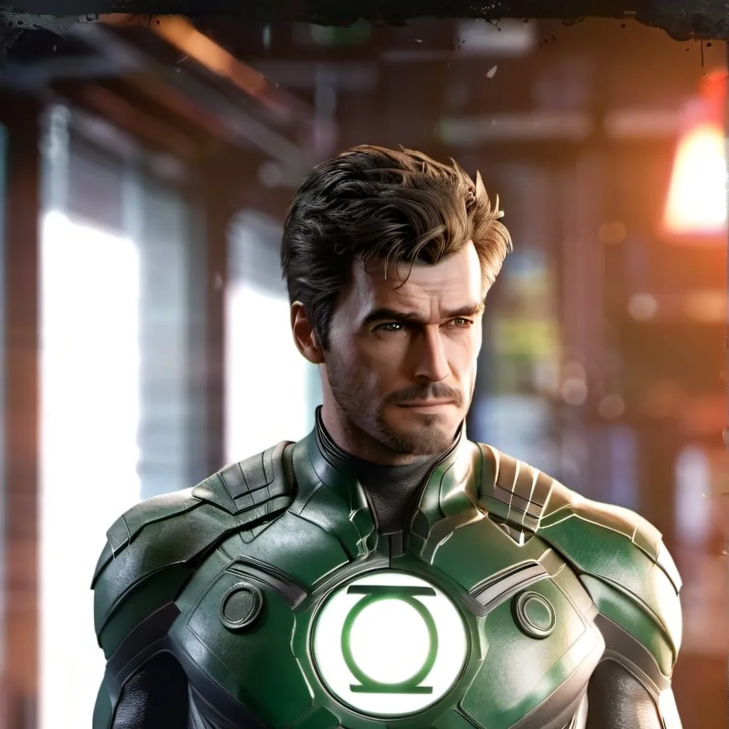 chat with ai character: Linterna verde
