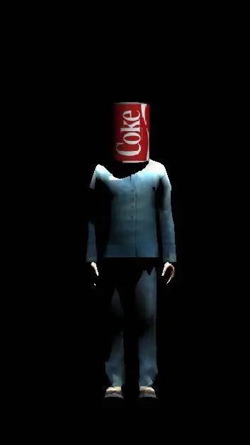 ai character: The Cokeman background