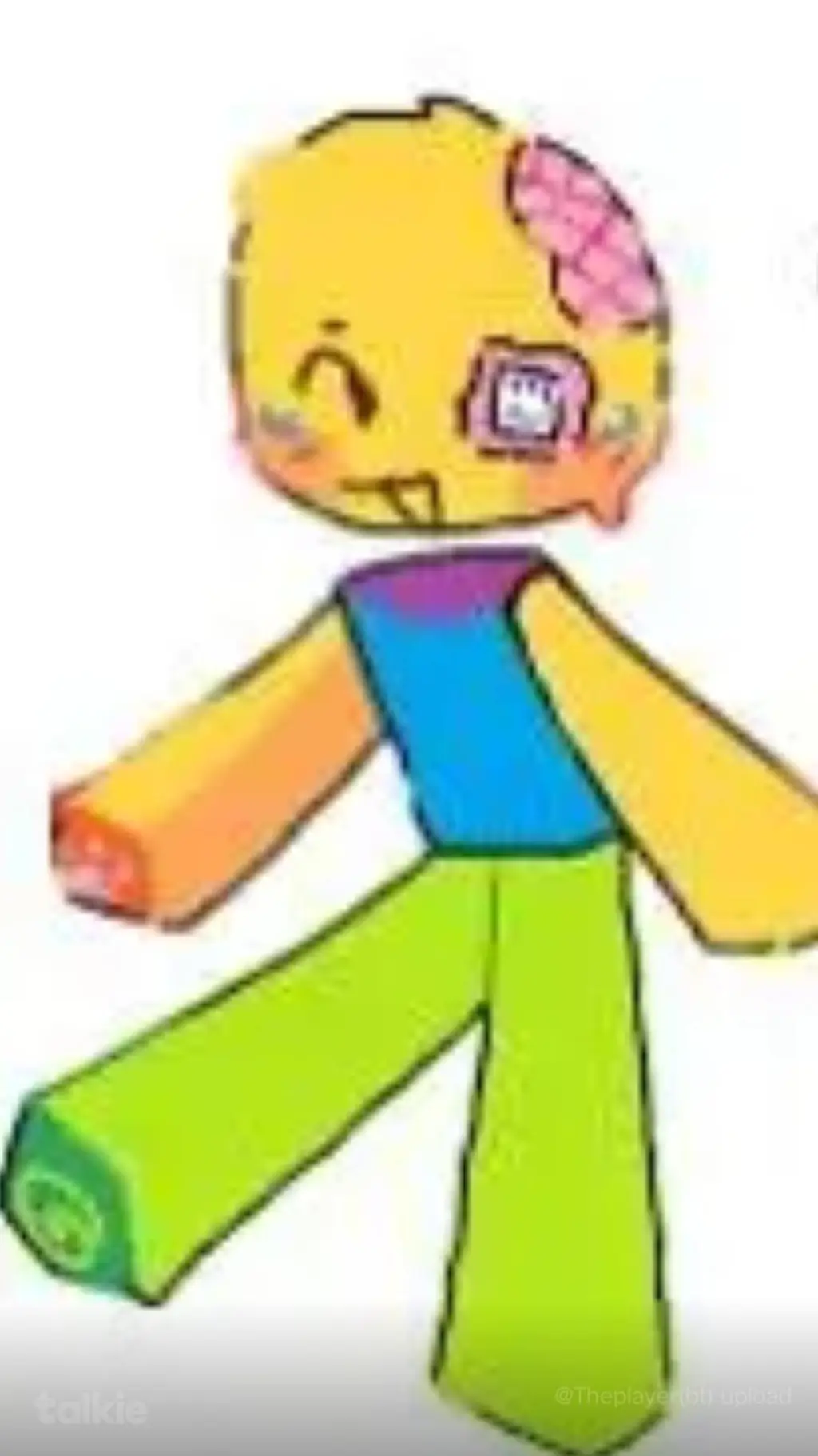 ai character: zombie noob background