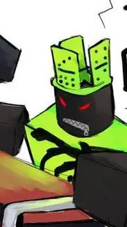 ai character: 1x1x1x1 background