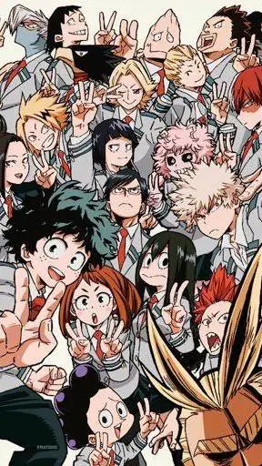 ai character: 💙🤍Mha🤍💙 background