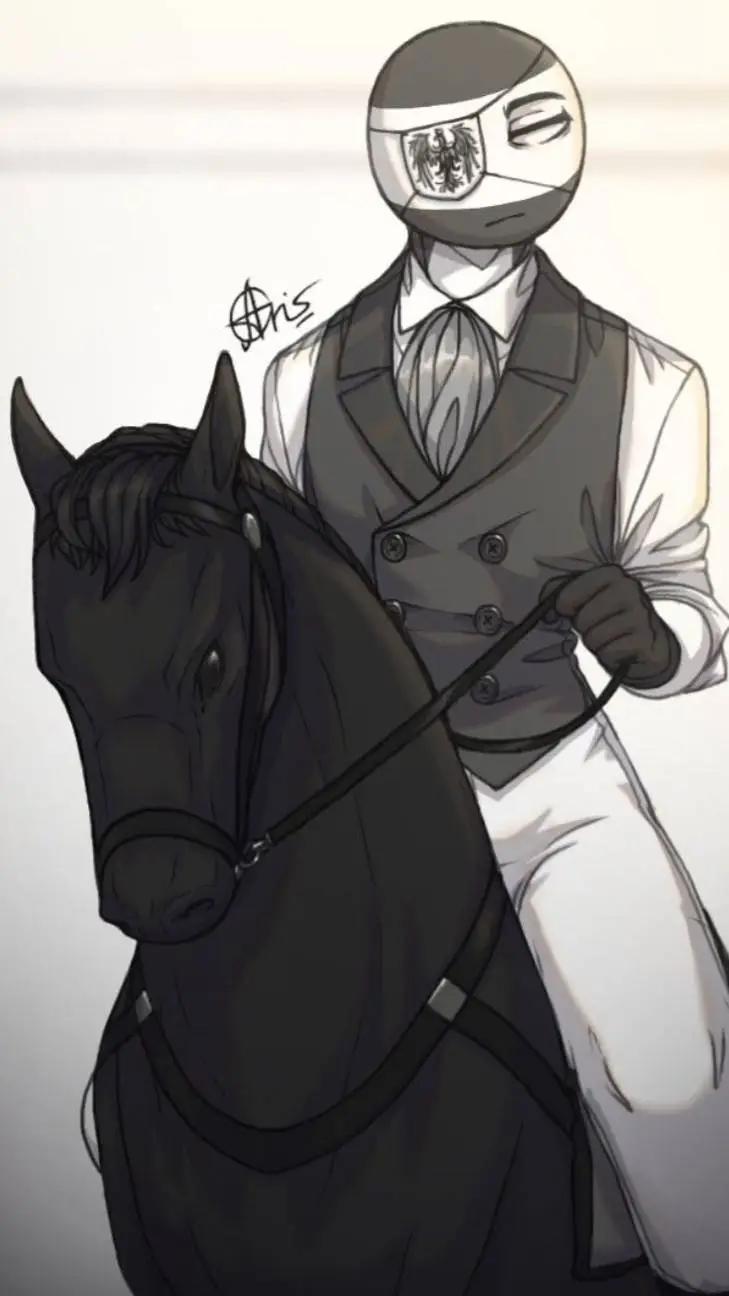 ai character: Прусия background