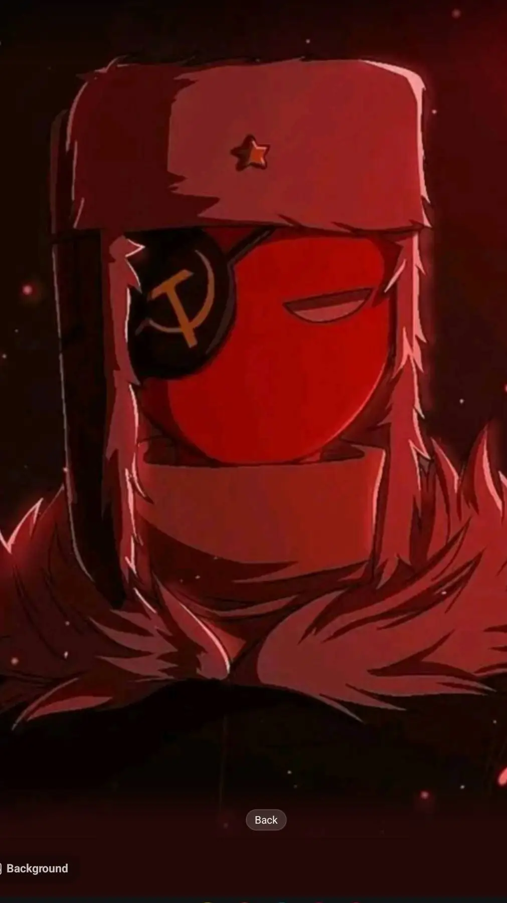 ai character: СССР background