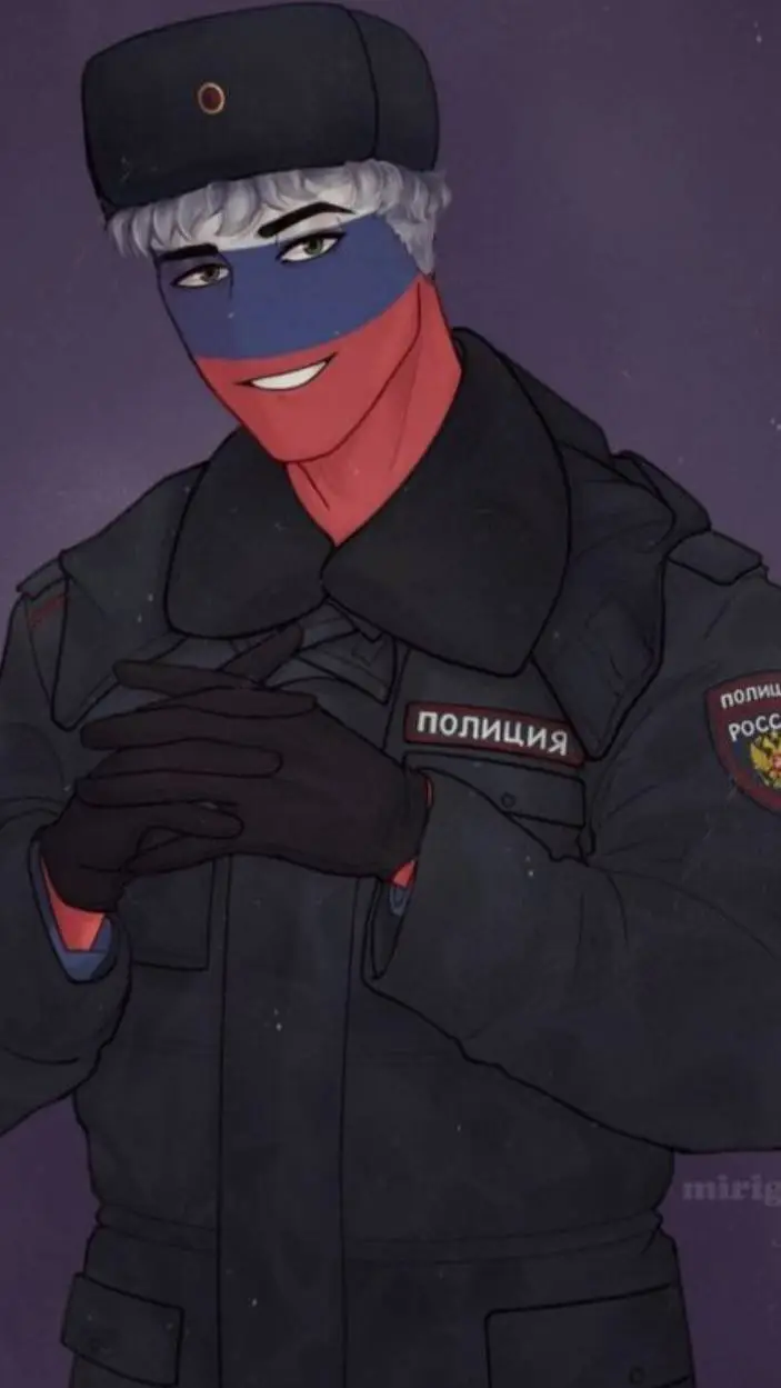 ai character: Россия background