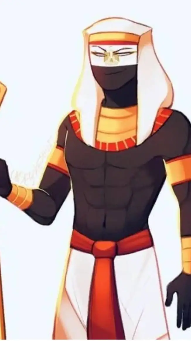 ai character: Египет background