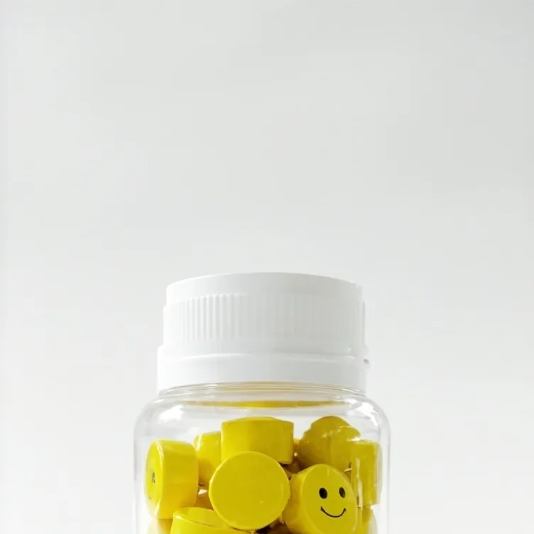 chat with ai character: Happy Pills