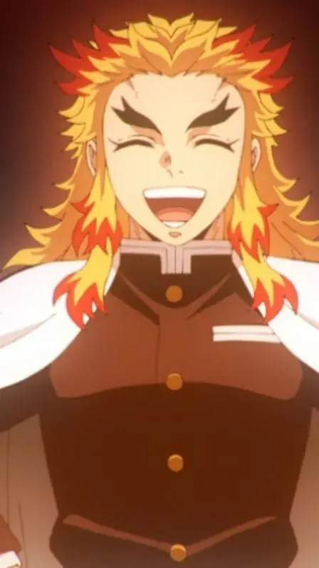 ai character: kiojuro rengoku  background