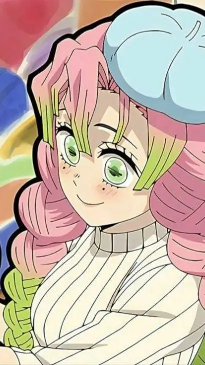 ai character: Mitsuri Kanroji background